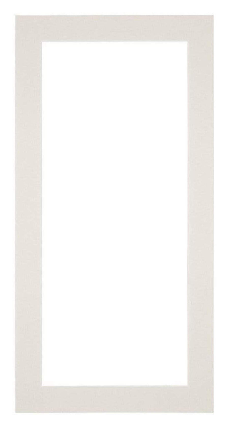 Passe Partout 20x40cm Carton Light Gray Edge 4cm Straight Front | Yourdecoration.com