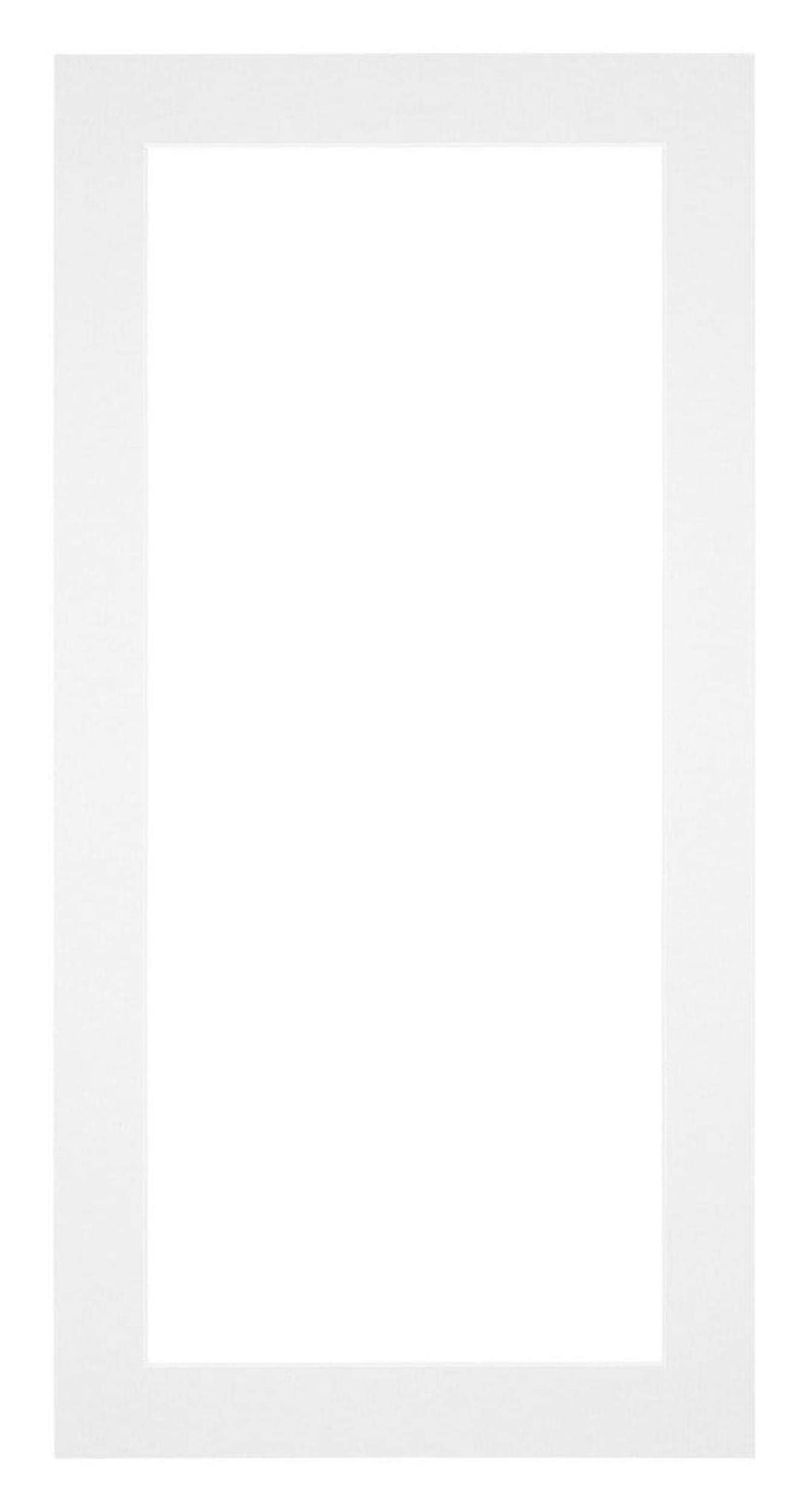 Passe Partout 20x40cm Carton White Edge 4cm Straight Front | Yourdecoration.com