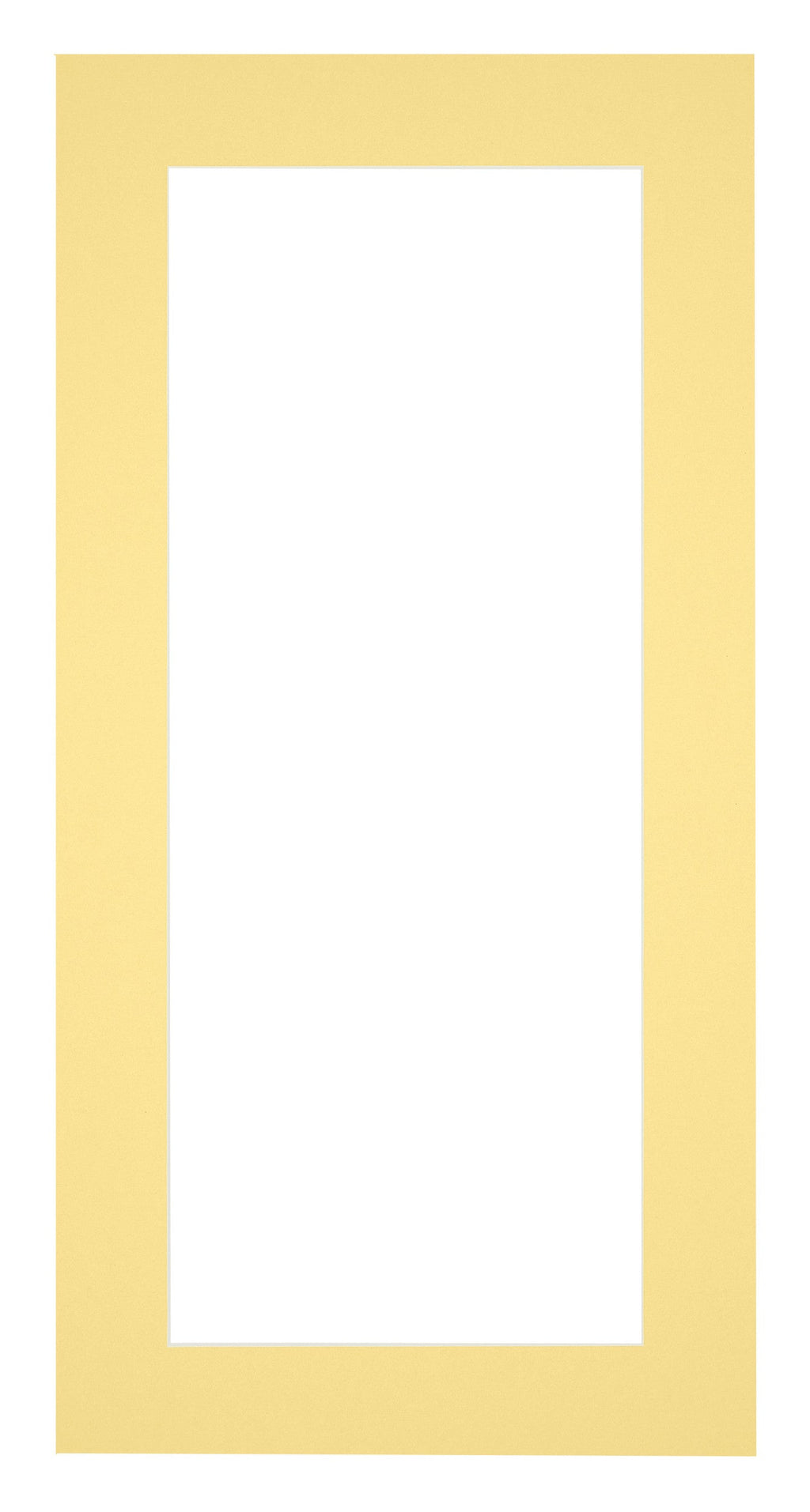 Passe Partout 20x40cm Carton Yellow Edge 5cm Straight Front | Yourdecoration.com