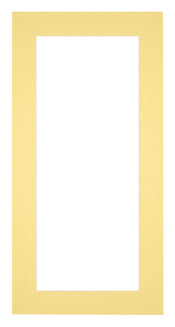Passe Partout 20x40cm Carton Yellow Edge 5cm Straight Front | Yourdecoration.com