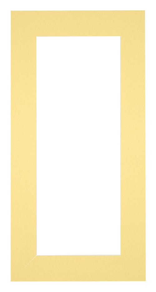 Passe Partout 20x40cm Carton Yellow Edge 6cm Straight Front | Yourdecoration.com