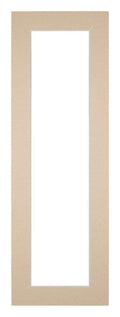 Passe Partout 20x60cm Carton Beige Edge 4cm Straight Front | Yourdecoration.com