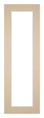 Passe Partout 20x60cm Carton Beige Edge 4cm Straight Front | Yourdecoration.com