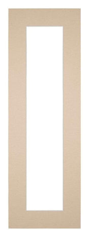 Passe Partout 20x60cm Carton Beige Edge 5cm Straight Front | Yourdecoration.com