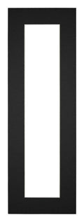 Passe Partout 20x60cm Carton Black Edge 5cm Straight Front | Yourdecoration.com