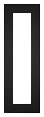 Passe Partout 20x60cm Carton Black Edge 5cm Straight Front | Yourdecoration.com