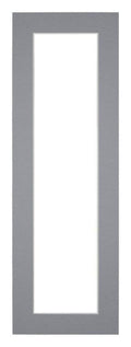Passe Partout 20x60cm Carton Gray Edge 4cm Straight Front | Yourdecoration.com