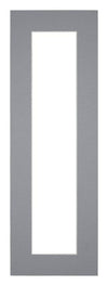 Passe Partout 20x60cm Carton Gray Edge 5cm Straight Front | Yourdecoration.com