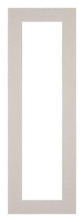 Passe Partout 20x60cm Carton Gray Gray Edge 4cm Straight Front | Yourdecoration.com
