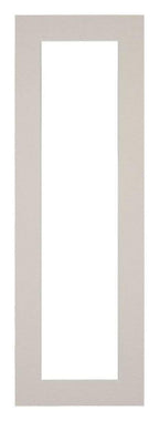 Passe Partout 20x60cm Carton Gray Gray Edge 4cm Straight Front | Yourdecoration.com