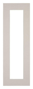 Passe Partout 20x60cm Carton Gray Gray Edge 5cm Straight Front | Yourdecoration.com