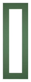 Passe Partout 20x60cm Carton Green Forest Edge 5cm Straight Front | Yourdecoration.com