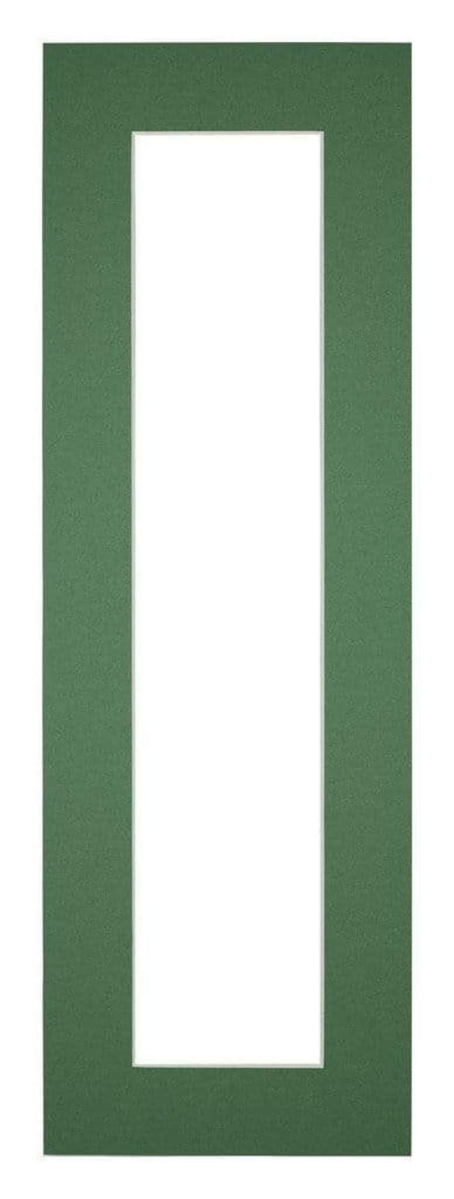 Passe Partout 20x60cm Carton Green Forest Edge 5cm Straight Front | Yourdecoration.com