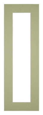 Passe Partout 20x60cm Carton Mint Green Edge 5cm Straight Front | Yourdecoration.com