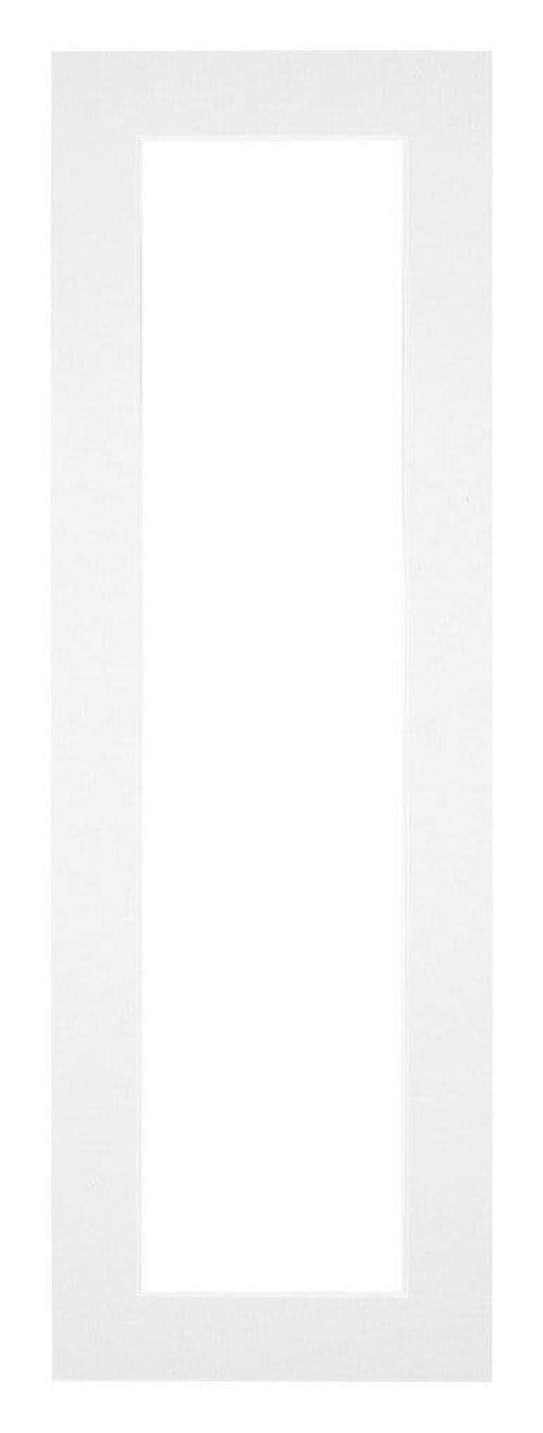 Passe Partout 20x60cm Carton White Edge 4cm Straight Front | Yourdecoration.com