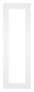Passe Partout 20x60cm Carton White Edge 4cm Straight Front | Yourdecoration.com