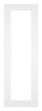 Passe Partout 20x60cm Carton White Edge 4cm Straight Front | Yourdecoration.com