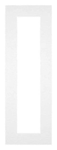 Passe Partout 20x60cm Carton White Edge 5cm Straight Front | Yourdecoration.com