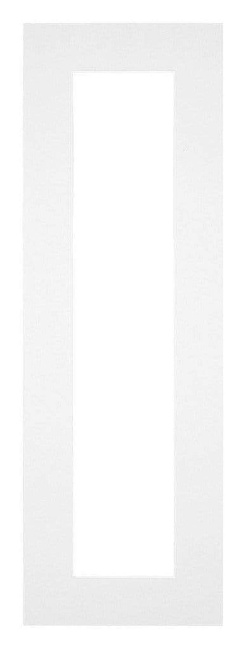 Passe Partout 20x60cm Carton White Edge 5cm Straight Front | Yourdecoration.com