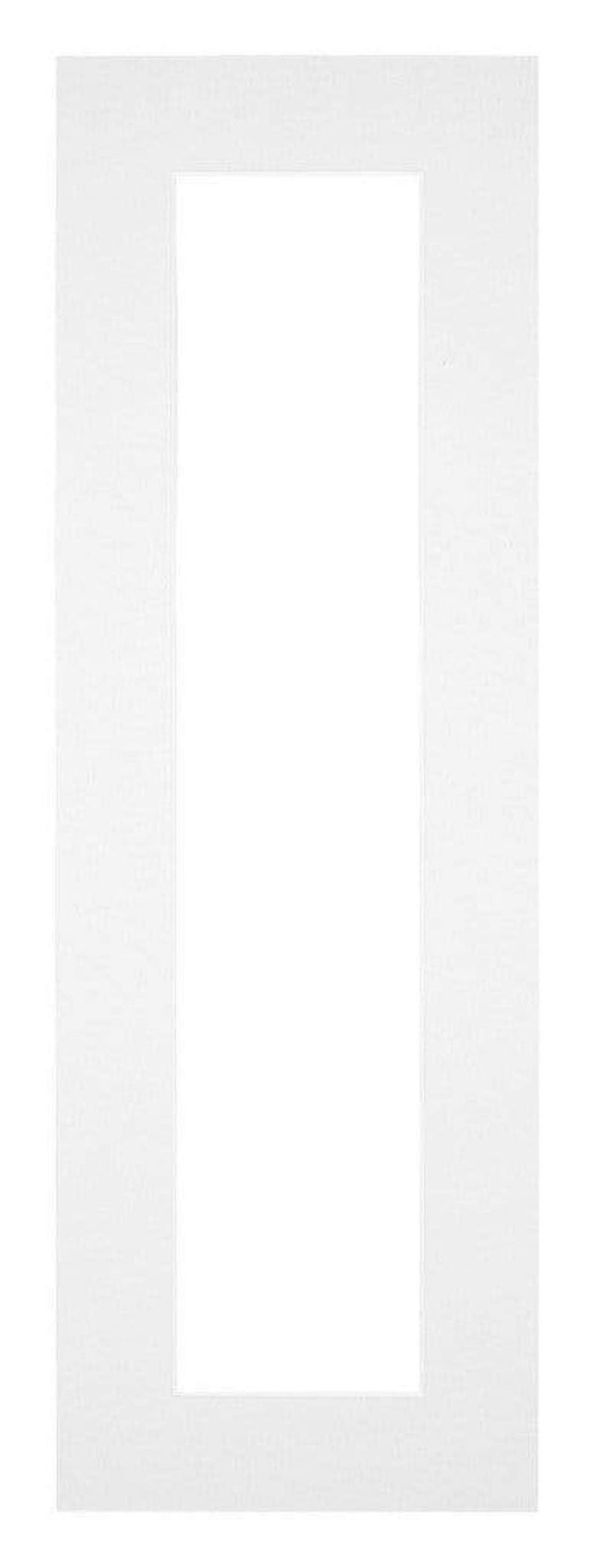 Passe Partout 20x60cm Carton White Edge 5cm Straight Front | Yourdecoration.com