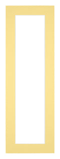 Passe Partout 20x60cm Carton Yellow Edge 4cm Straight Front | Yourdecoration.com