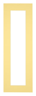Passe Partout 20x60cm Carton Yellow Edge 5cm Straight Front | Yourdecoration.com