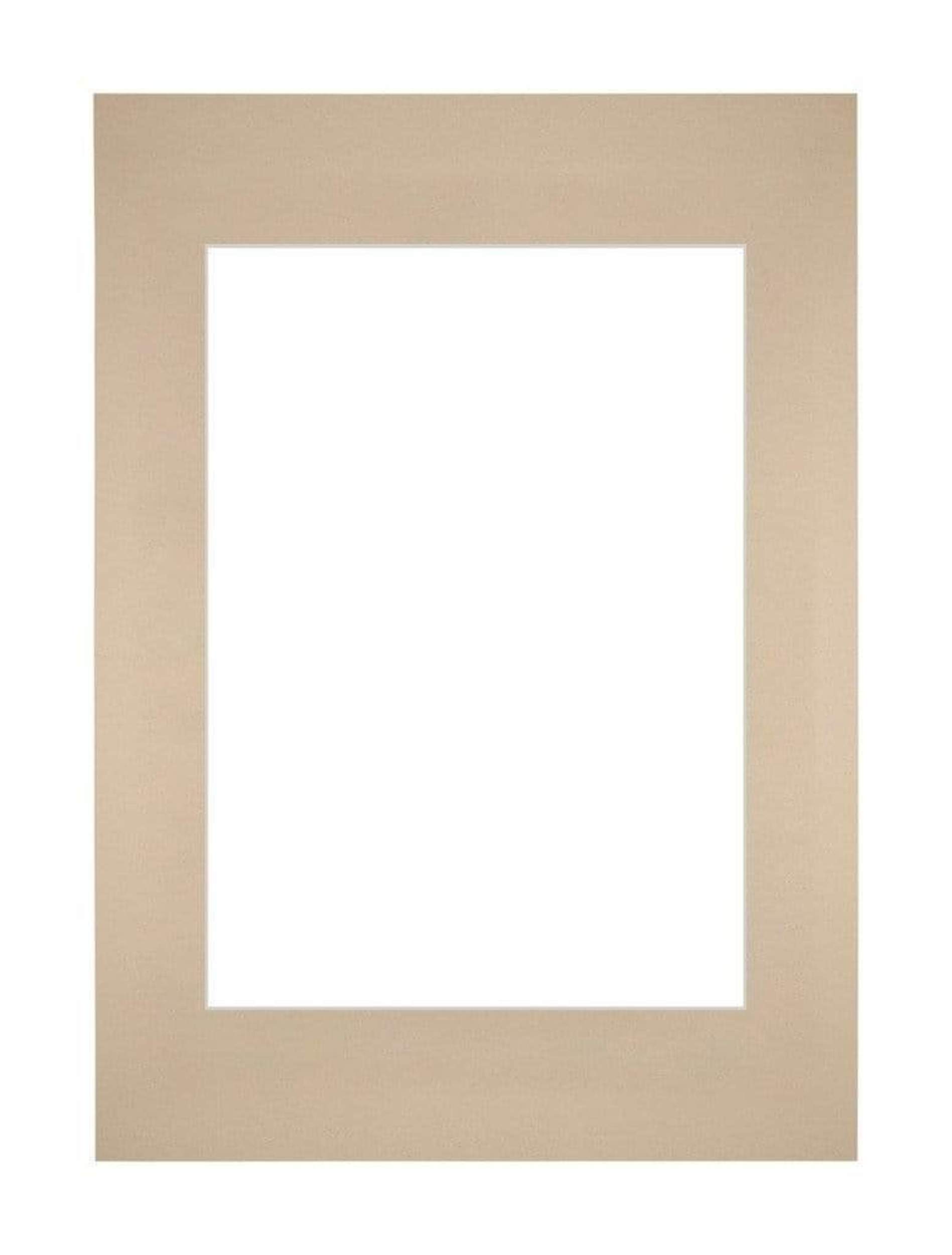 Passe Partout 21x297cm A4/A5 Carton Beige Edge Straight Front | Yourdecoration.com