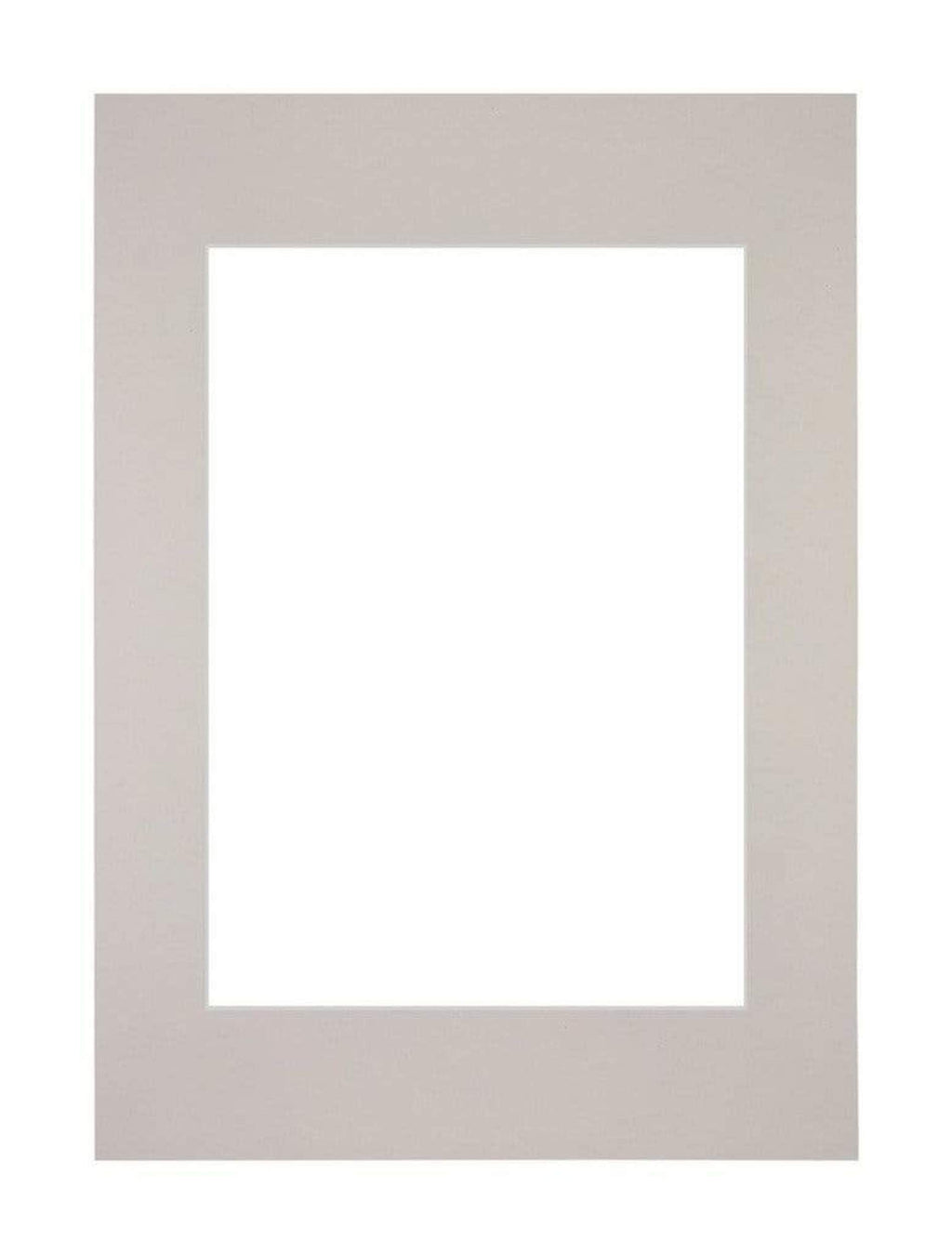 Passe Partout 21x297cm A4/A5 Carton Gray Gray Edge Straight Front | Yourdecoration.com