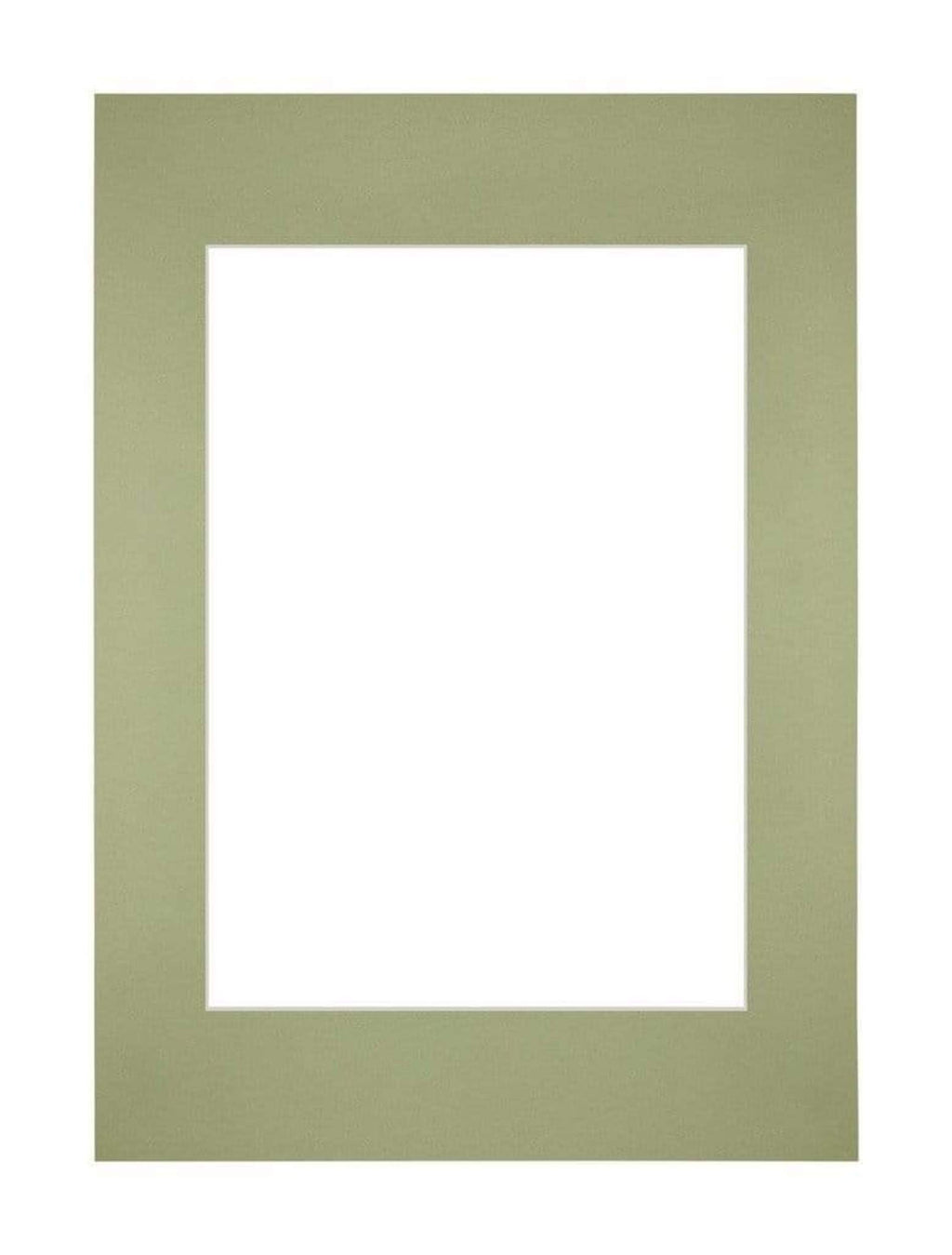 Passe Partout 21x297cm A4/A5 Carton Mint Green Edge Straight Front | Yourdecoration.com