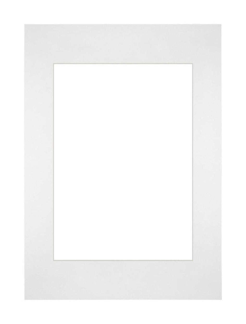 Passe Partout 21x297cm A4/A5 Carton White Edge Straight Front | Yourdecoration.com