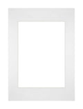 Passe Partout 21x297cm A4/A5 Carton White Edge Straight Front | Yourdecoration.com