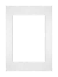 Passe Partout 21x297cm A4/A5 Carton White Edge Straight Front | Yourdecoration.com