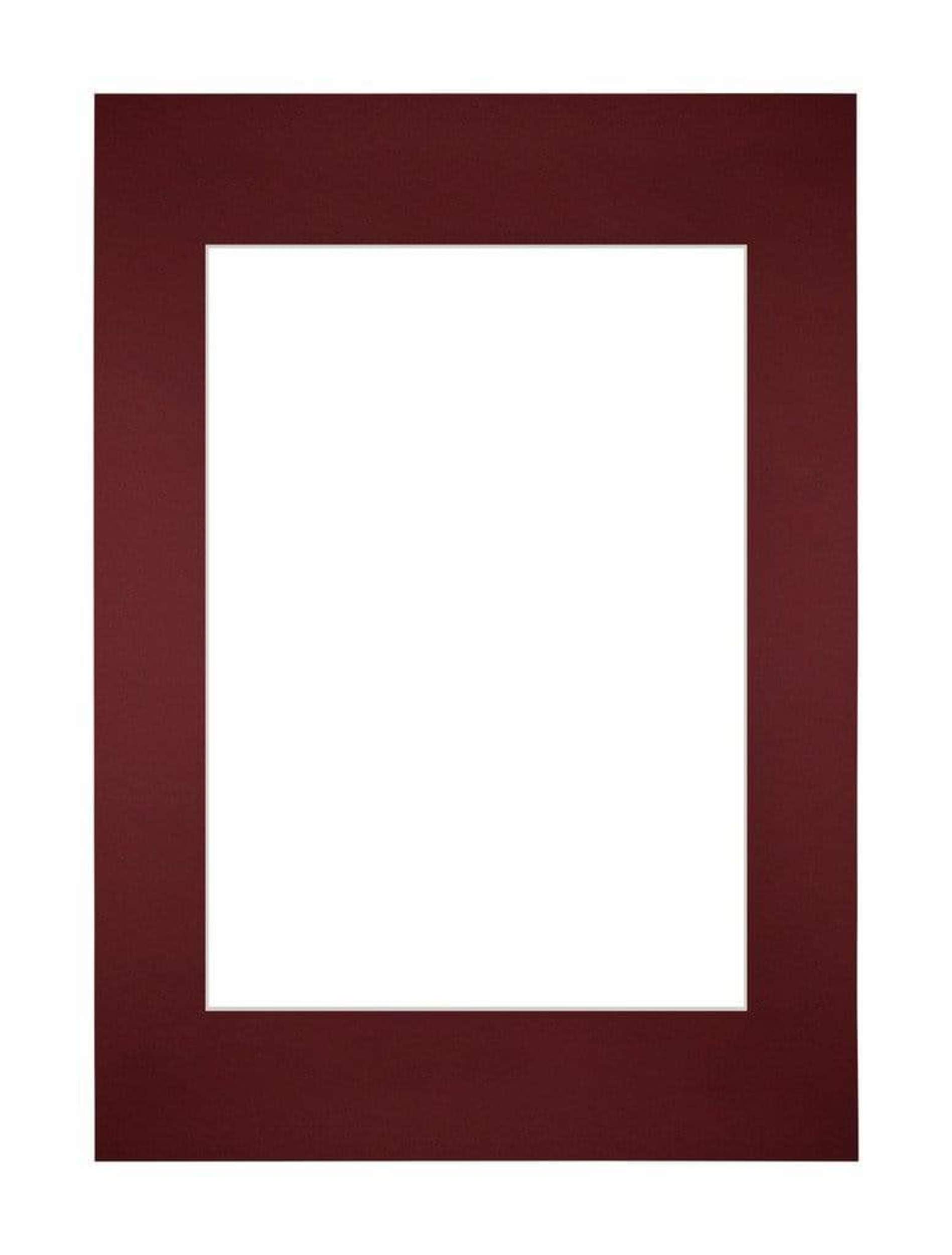 Passe Partout 21x297cm A4/A5 Carton Wine Red Edge Straight Front | Yourdecoration.com