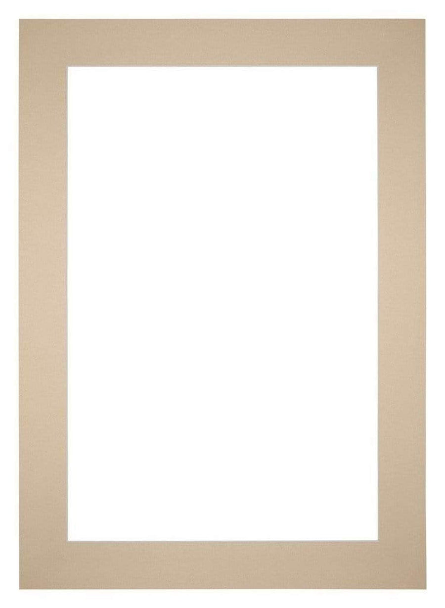 Passe Partout 21x297cm A4 Carton Beige Edge 6cm Straight Front | Yourdecoration.com