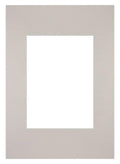 Passe Partout 21x297cm Carton Gray Gray Edge Straight Front | Yourdecoration.com