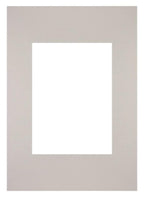 Passe Partout 21x297cm Carton Gray Gray Edge Straight Front | Yourdecoration.com