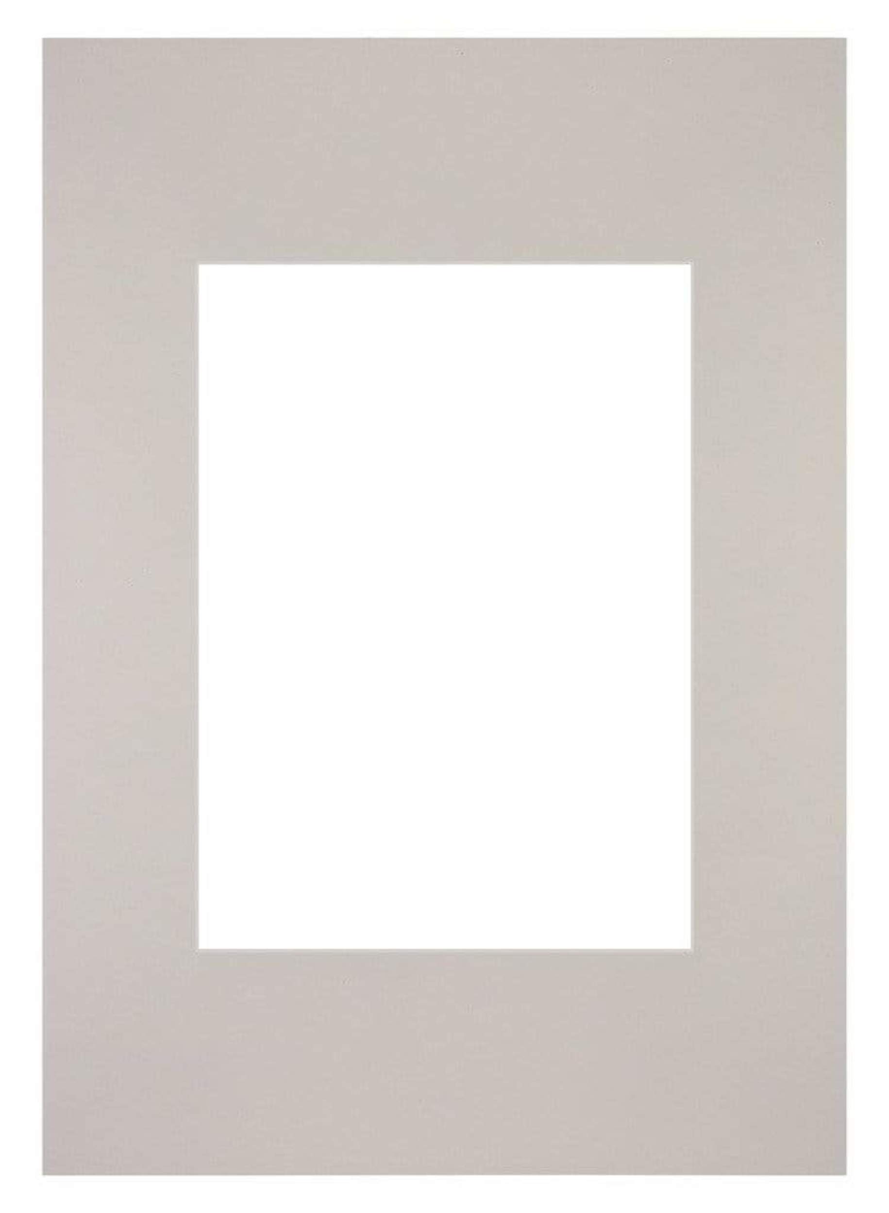Passe Partout 21x297cm Carton Gray Gray Edge Straight Front | Yourdecoration.com