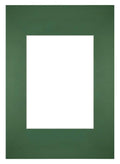 Passe Partout 21x297cm Carton Green Forest Edge Straight Front | Yourdecoration.com