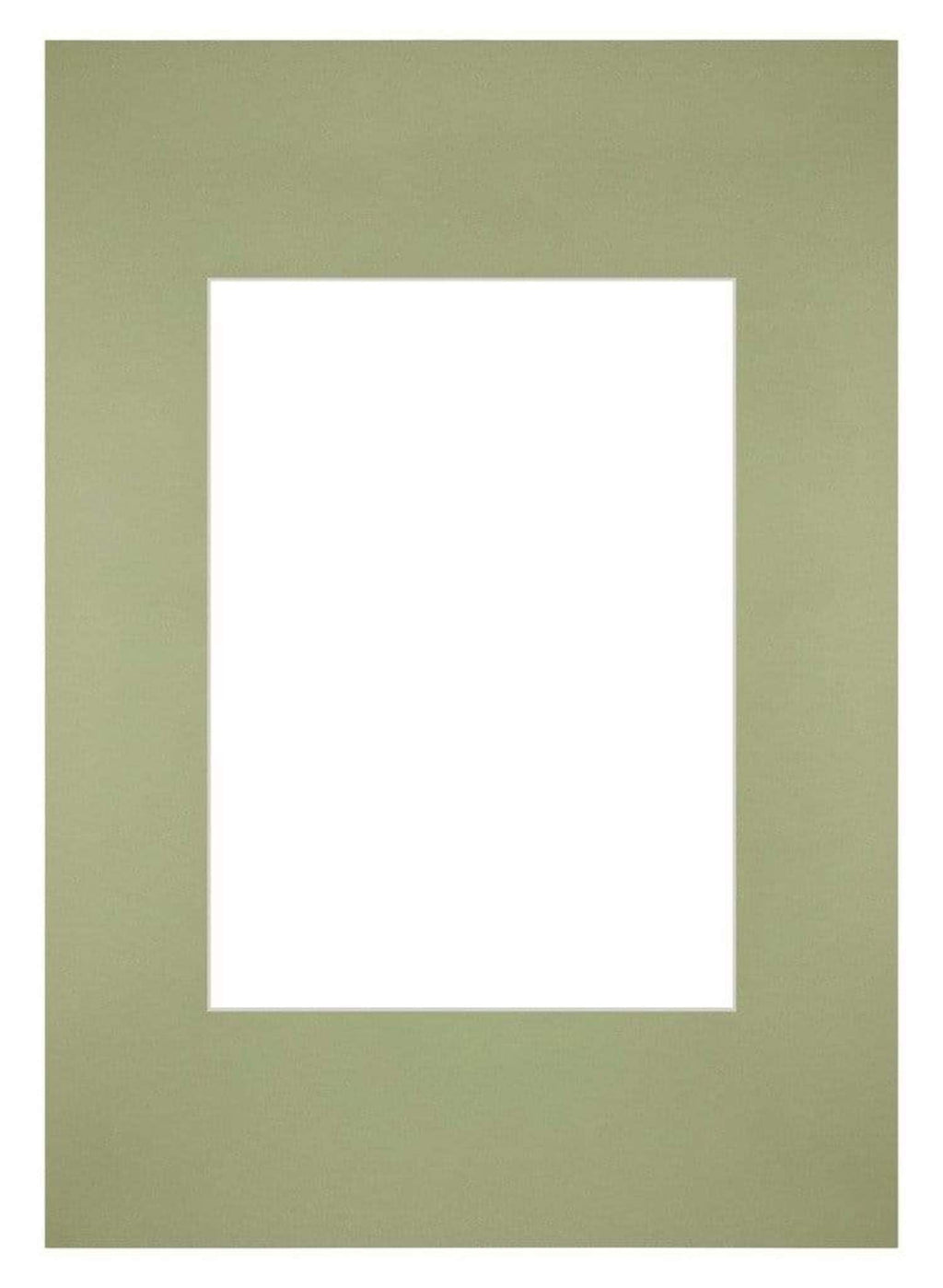 Passe Partout 21x297cm Carton Mint Green Edge Straight Front | Yourdecoration.com