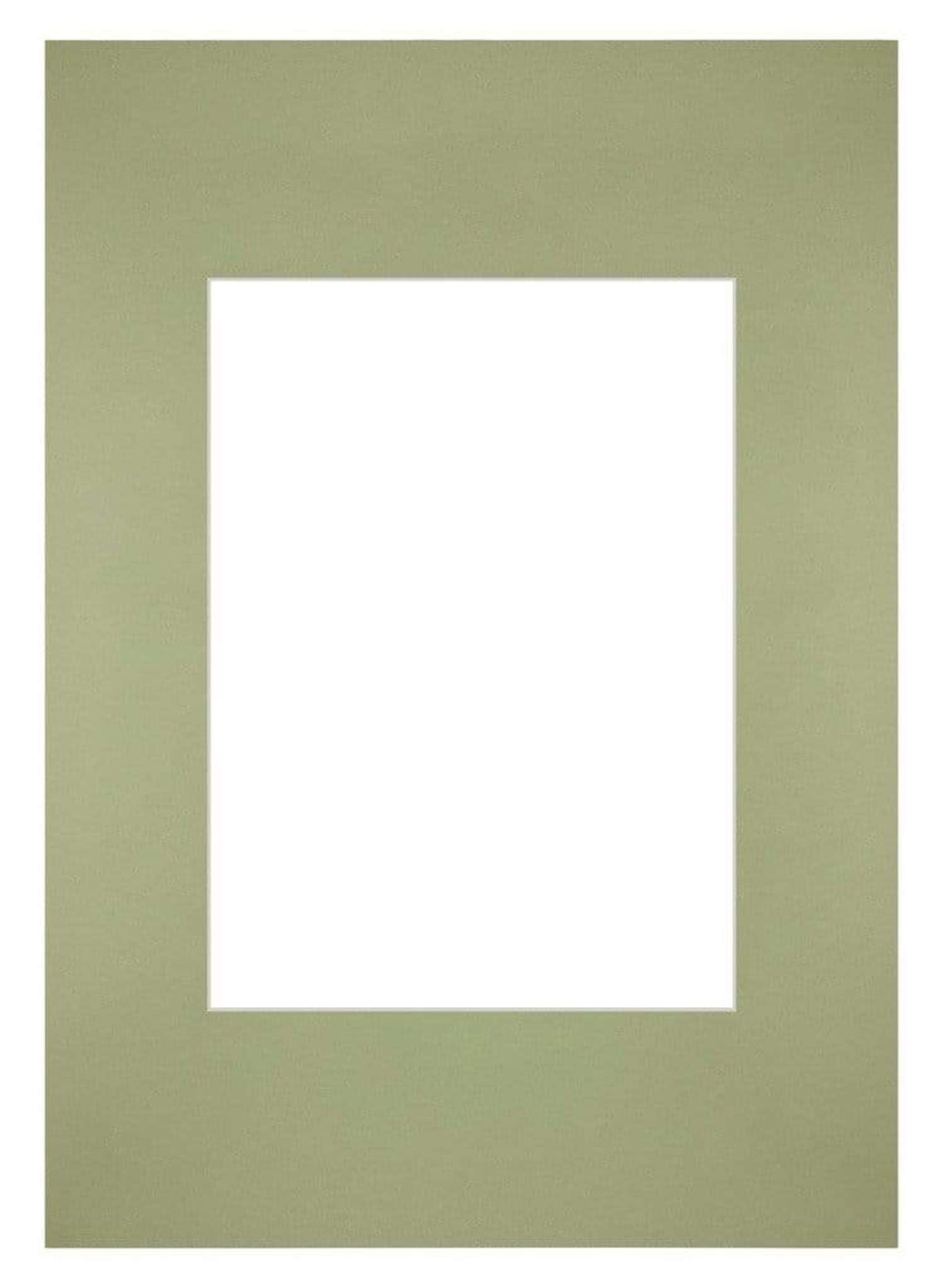 Passe Partout 21x297cm Carton Mint Green Edge Straight Front | Yourdecoration.com