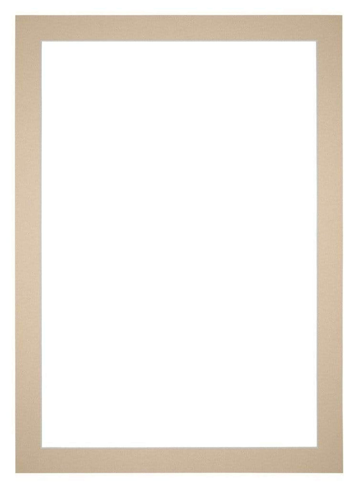 Passe Partout 21x30cm Carton Beige Edge 4cm Straight Front | Yourdecoration.com