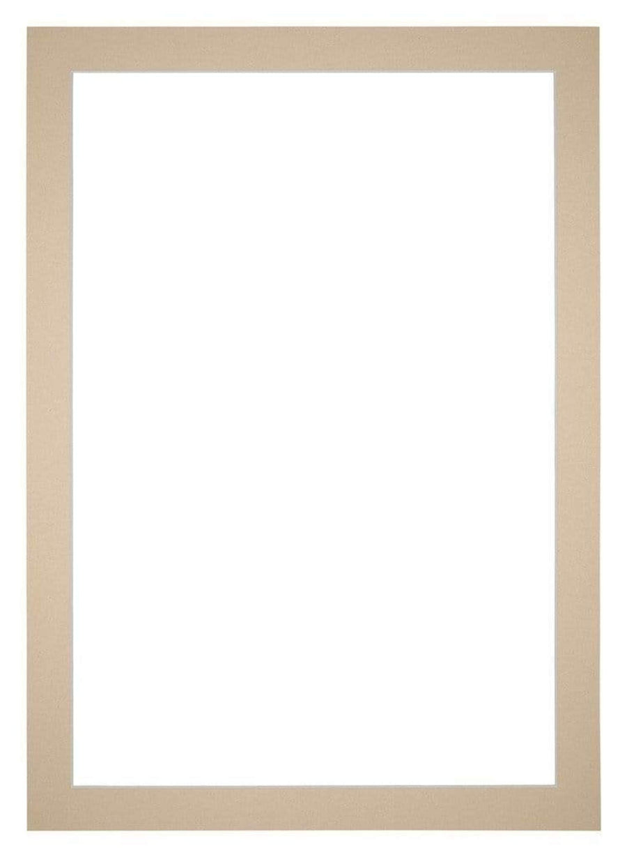 Passe Partout 21x30cm Carton Beige Edge 4cm Straight Front | Yourdecoration.com