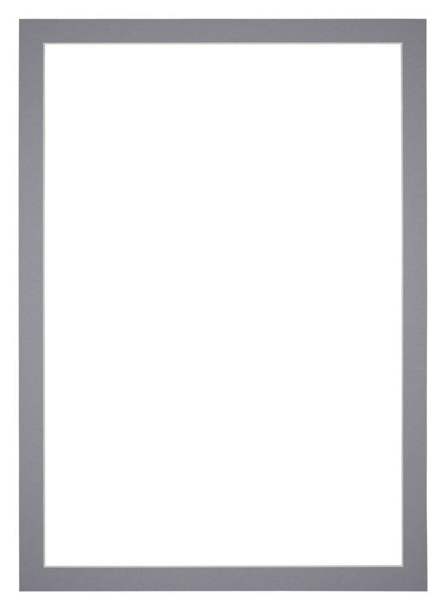 Passe Partout 21x30cm Carton Gray Edge 3cm Straight Front | Yourdecoration.com