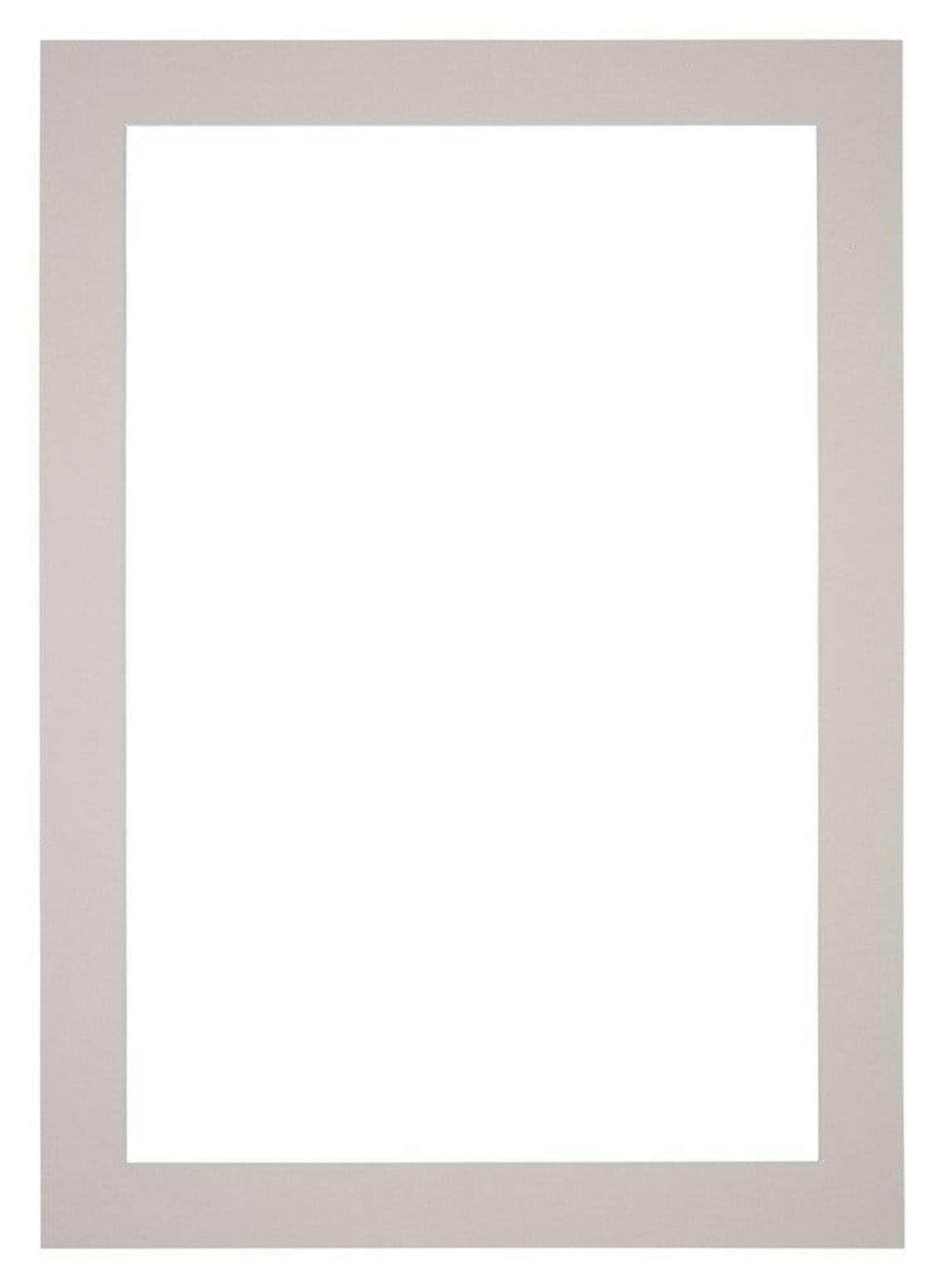 Passe Partout 21x30cm Carton Gray Gray Edge 5cm Straight Front | Yourdecoration.com
