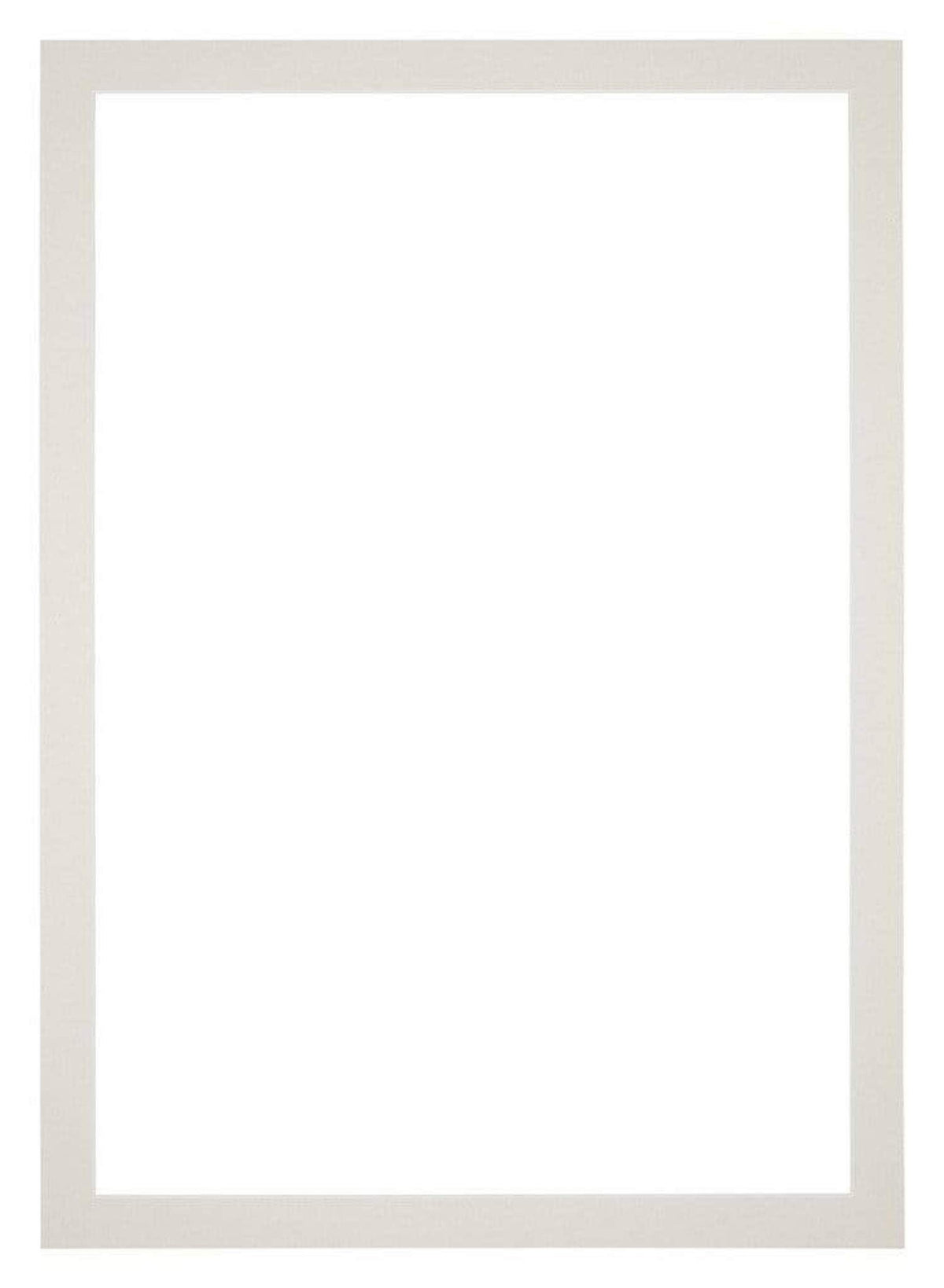 Passe Partout 21x30cm Carton Light Gray Edge 3cm Straight Front | Yourdecoration.com