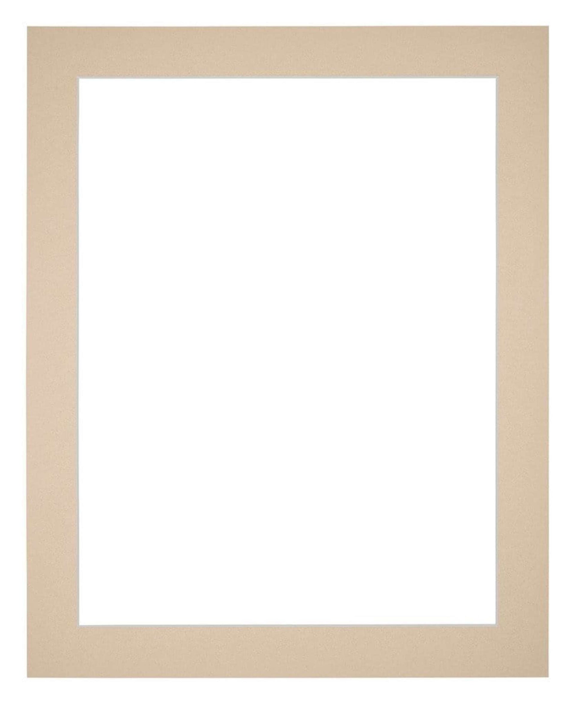 Passe Partout 24x30cm Carton Beige Edge 4cm Straight Front | Yourdecoration.com