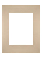 Passe Partout 24x30cm Carton Beige Edge Straight Front | Yourdecoration.com