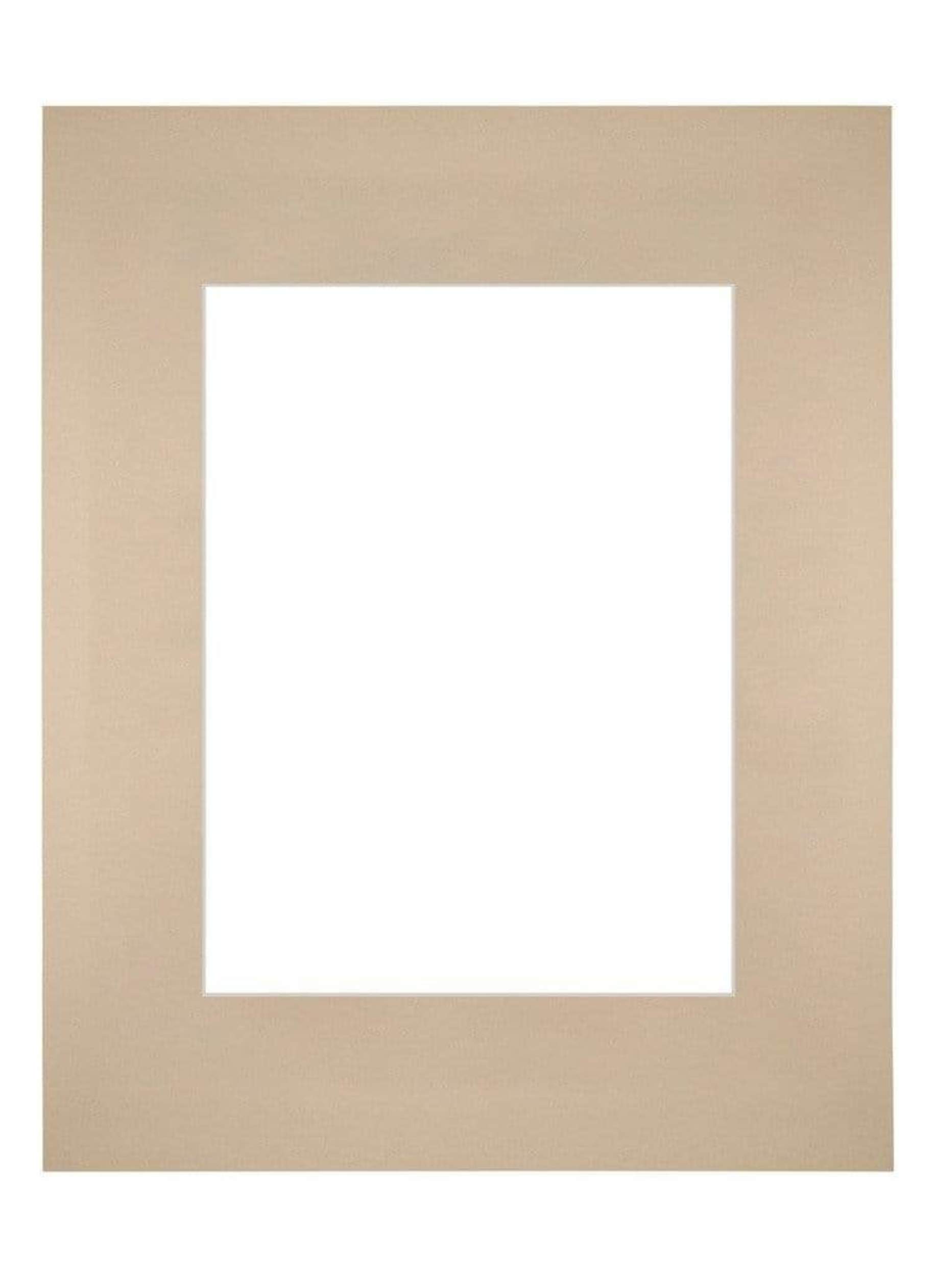Passe Partout 24x30cm Carton Beige Edge Straight Front | Yourdecoration.com