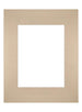 Passe Partout 24x30cm Carton Beige Edge Straight Front | Yourdecoration.com