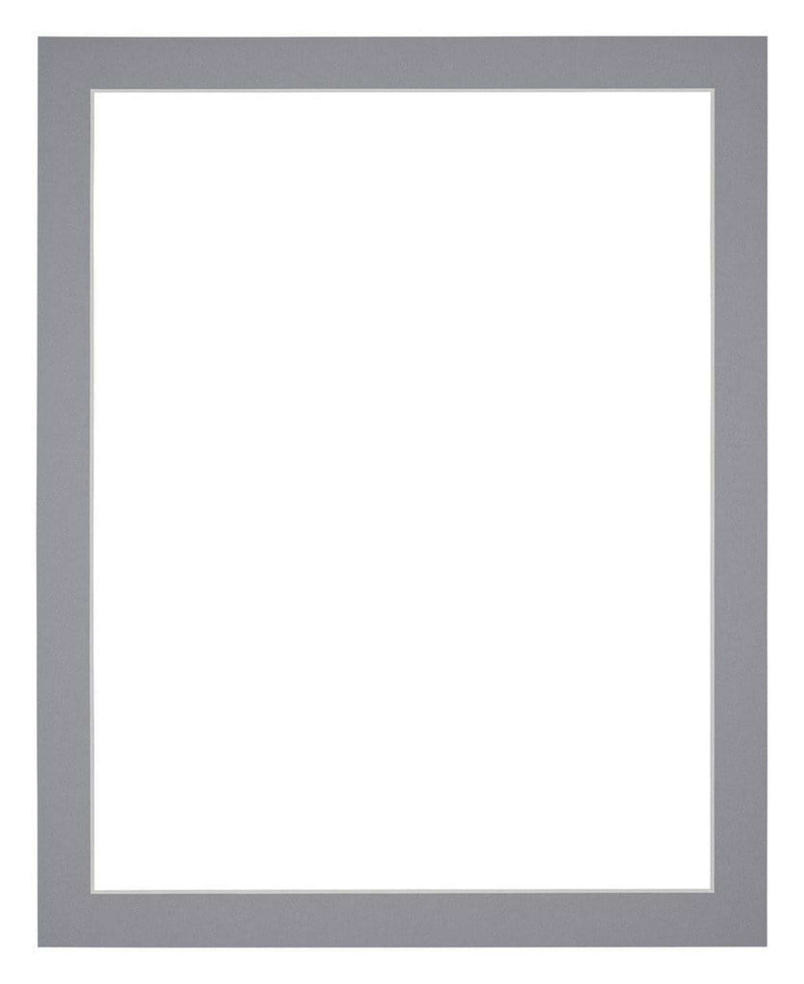 Passe Partout 24x30cm Carton Gray Edge 3cm Straight Front | Yourdecoration.com